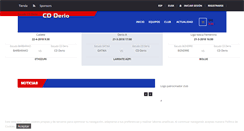 Desktop Screenshot of clubdeportivoderio.com