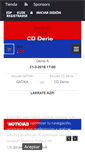 Mobile Screenshot of clubdeportivoderio.com